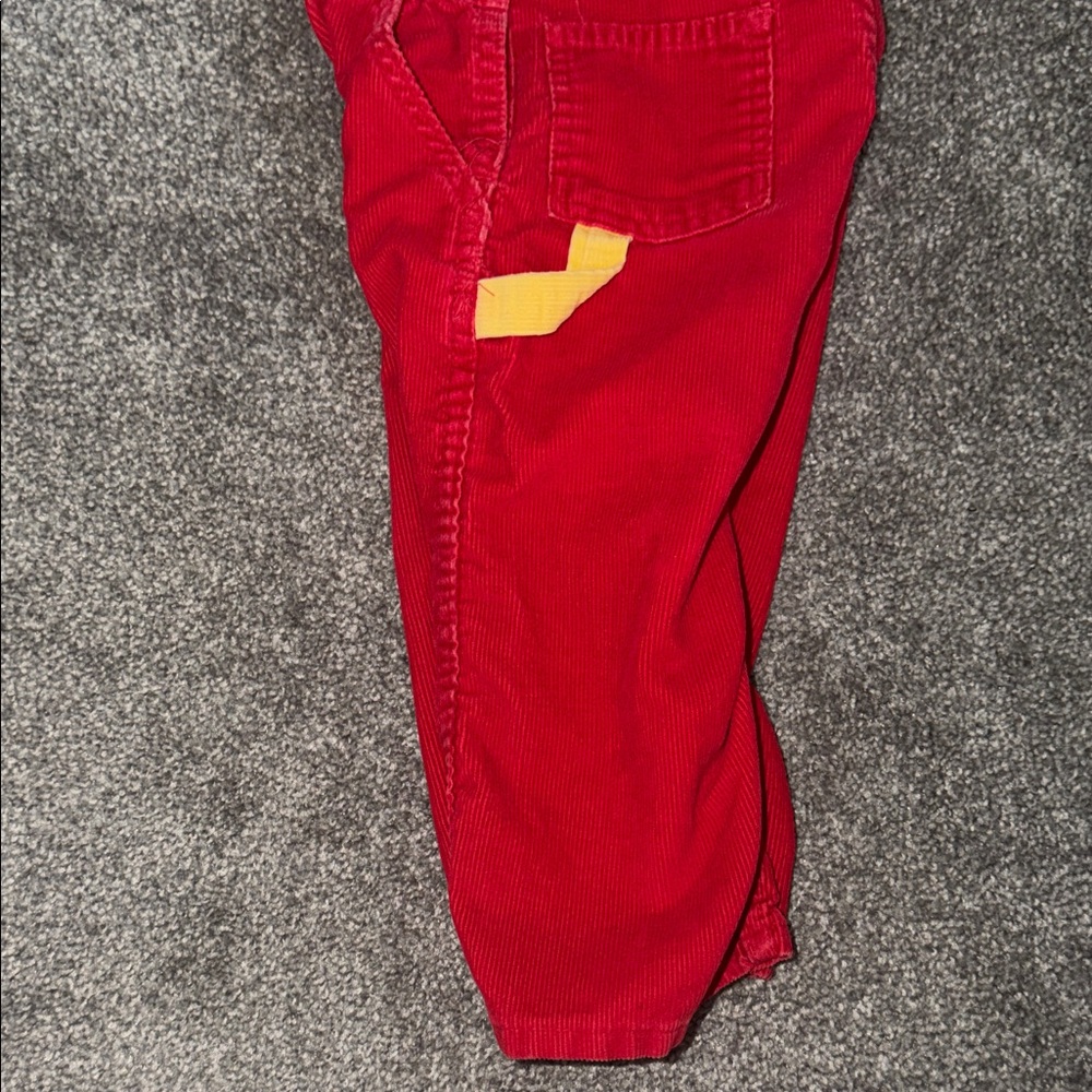 Vintage OshKosh B'gosh Red and Blue Kids Overalls - Picture 4 of 5